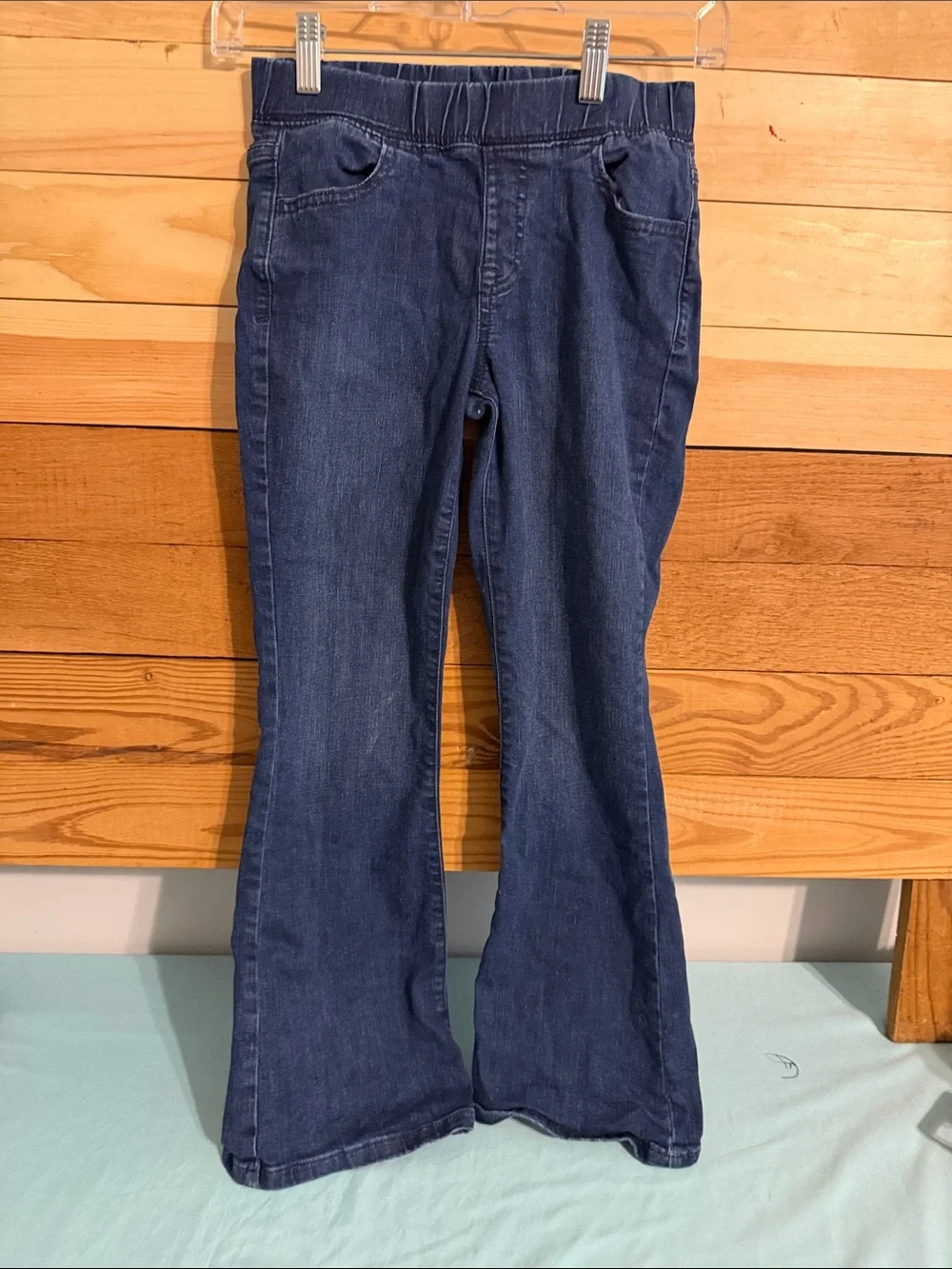 Cat & Jack Dark Blue Kids Flare Jeans
